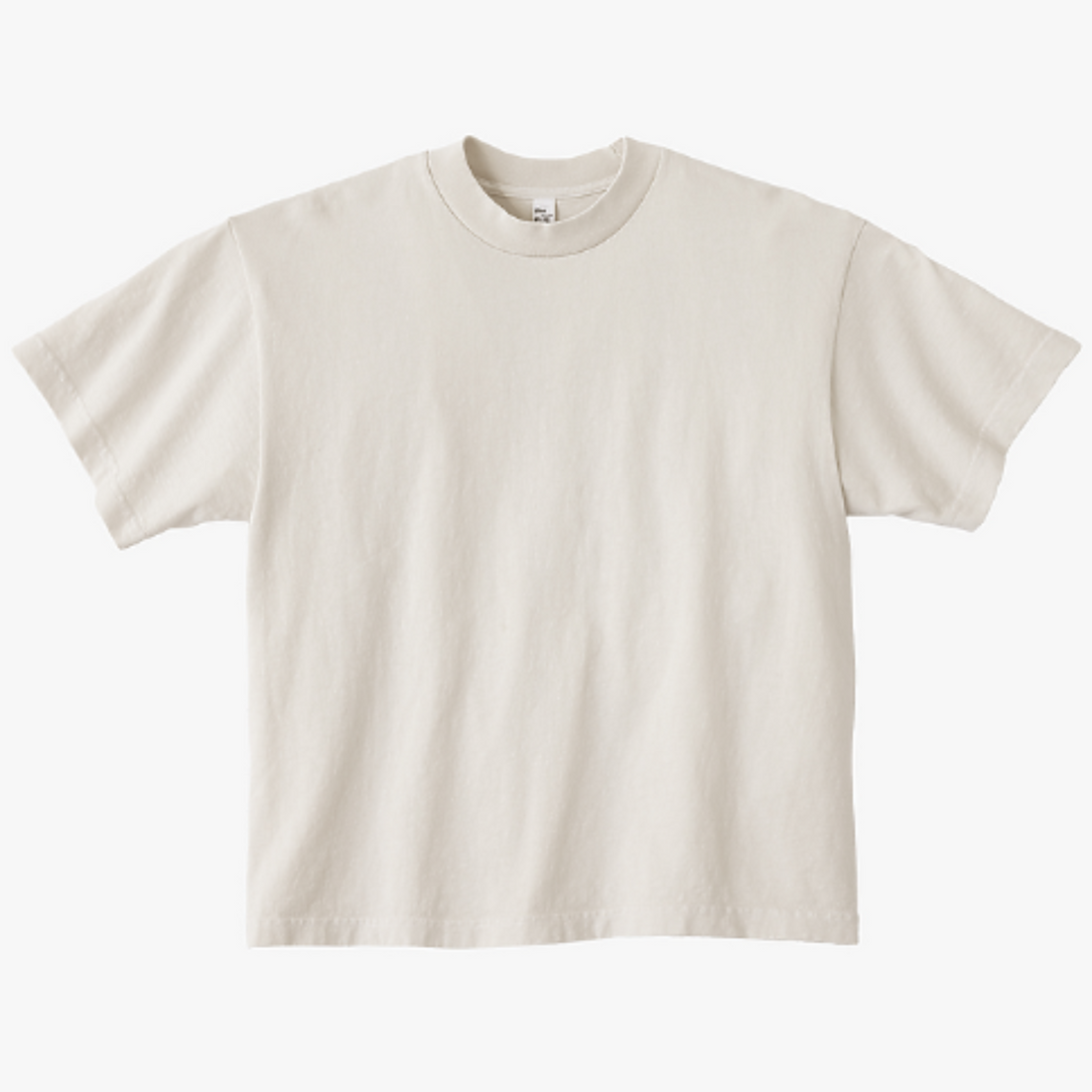 1201WGD LA Apparel Cropped Garment Dye T-Shirt