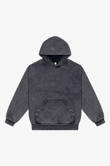 LA APPAREL - HEAVY FLEECE HOODIE (MINERAL WASH) HF09MW