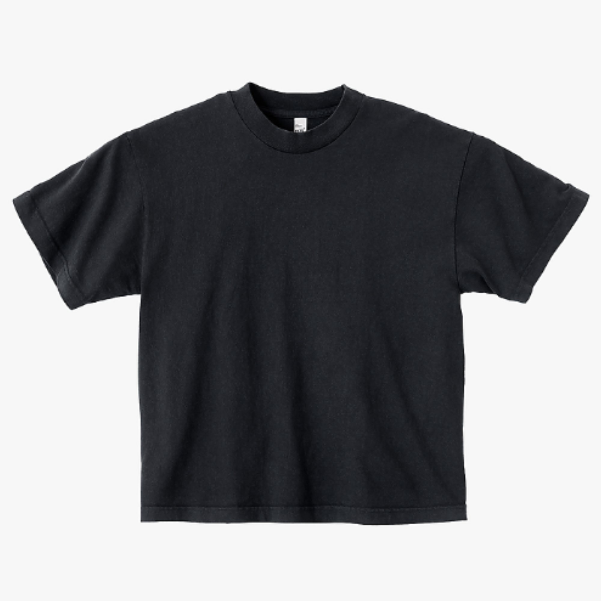 1201WGD LA Apparel Cropped Garment Dye T-Shirt